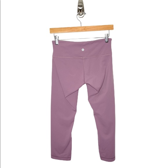 lululemon | Wunder Under Crop III Dusty Mauve Luxtreme RARE 6 - Picture 6 of 7